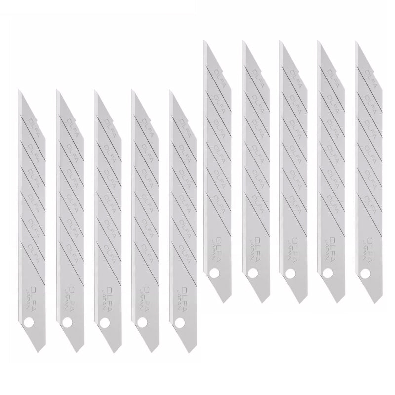 OLFA 30 degree 9mm carbon steel blade 10pcs