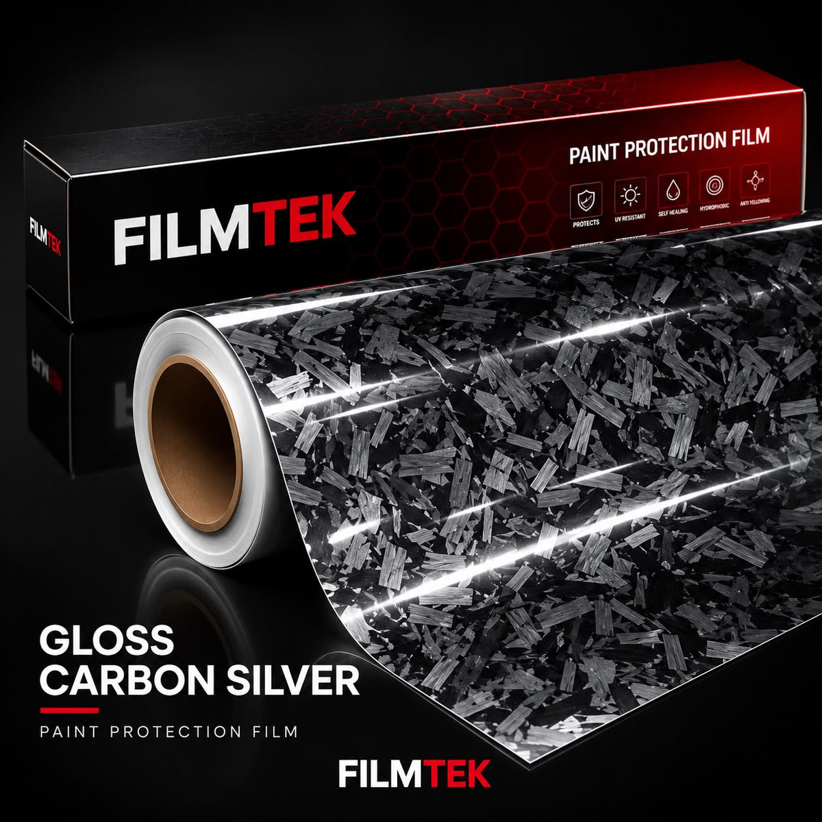 Gloss Carbon Silver