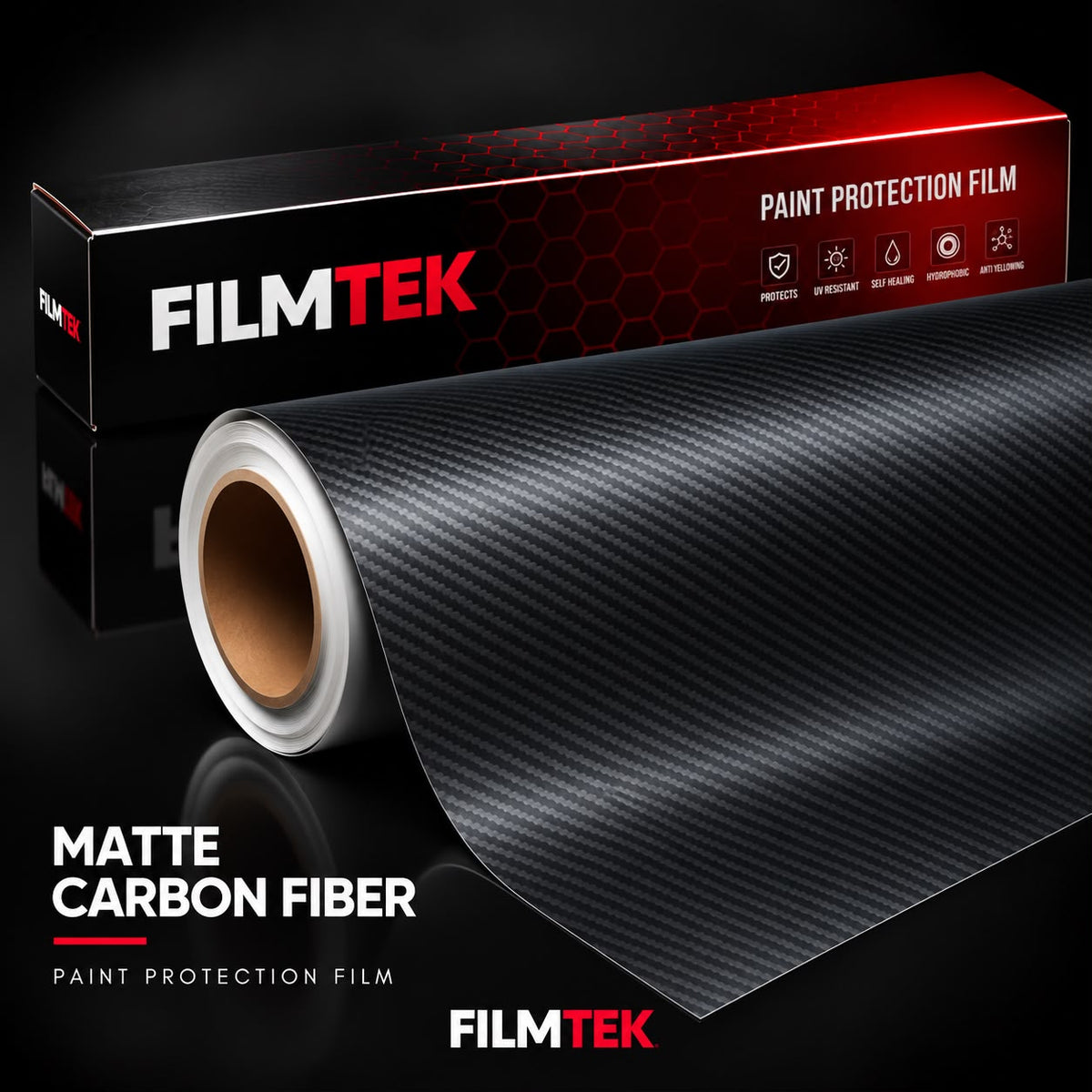 Matte Carbon Fiber