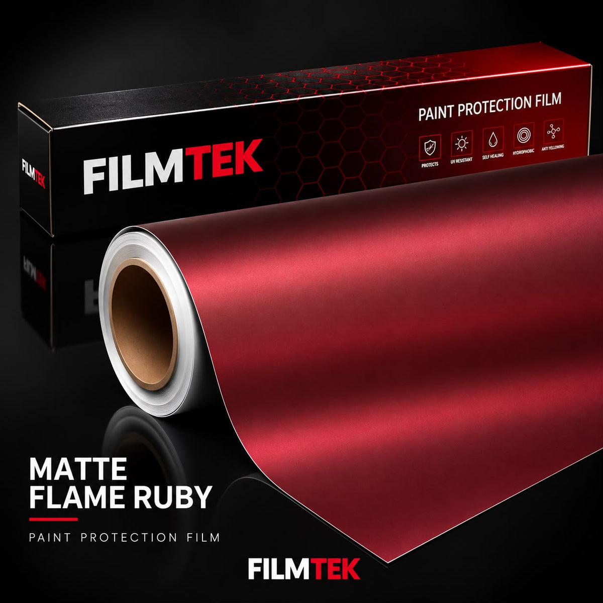 Matte Flame Ruby