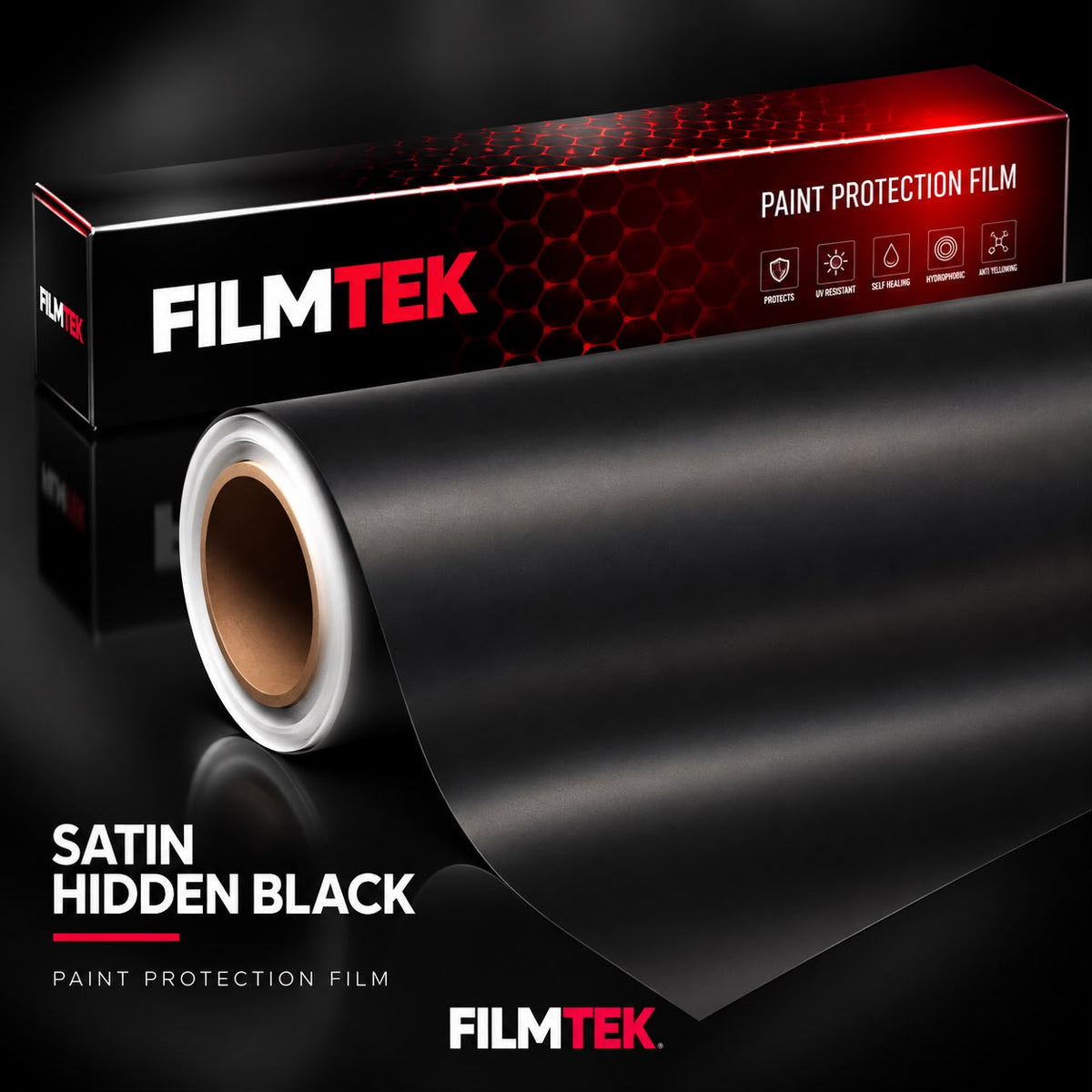 Satin Hidden Black