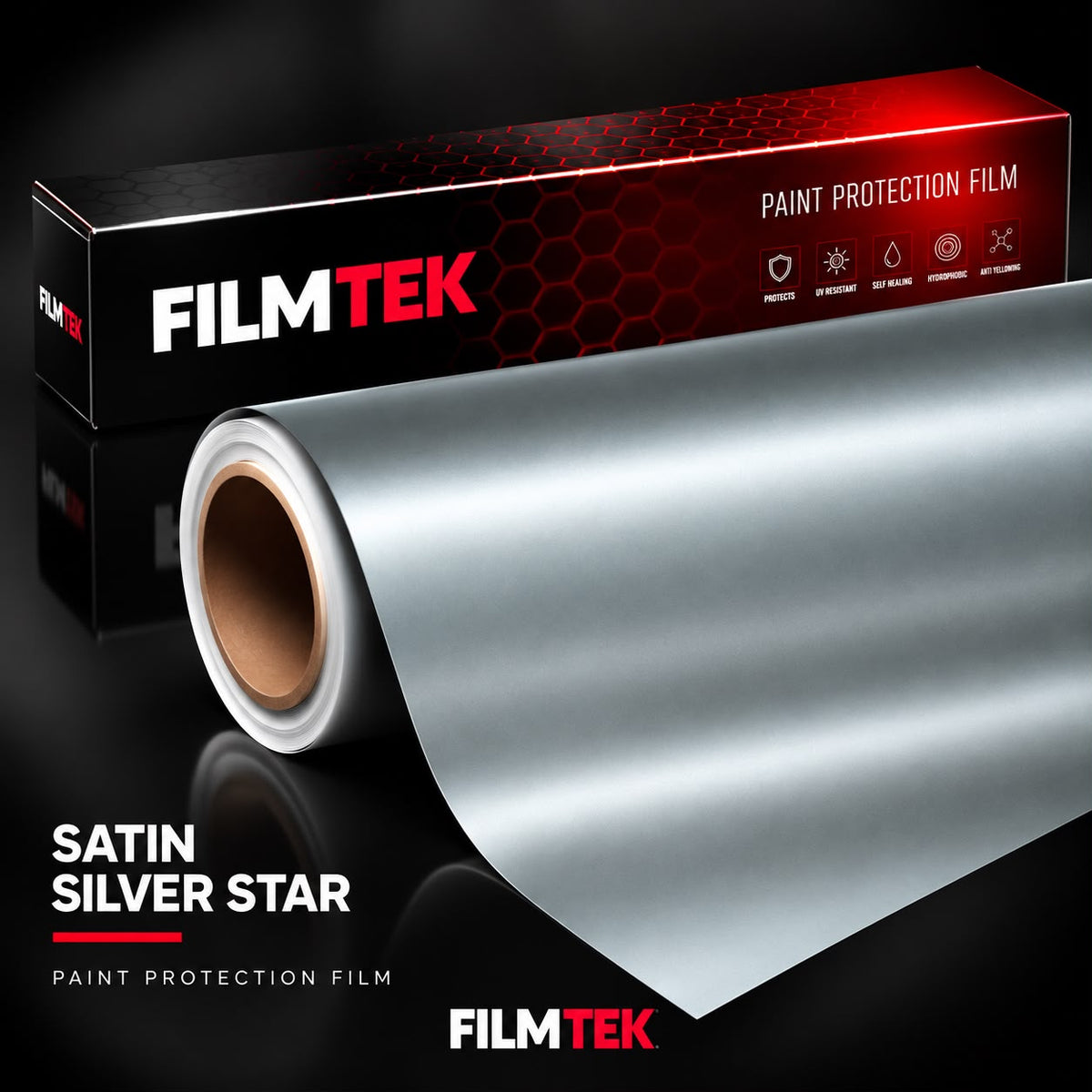 Satin Silver Star